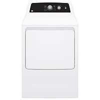 Sécheuse électrique de 6,2 pi³ de GE (GTX34EBMRWS) - Blanc