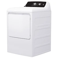 Sécheuse électrique de 6,2 pi³ de GE (GTX34EBMRWS) - Blanc