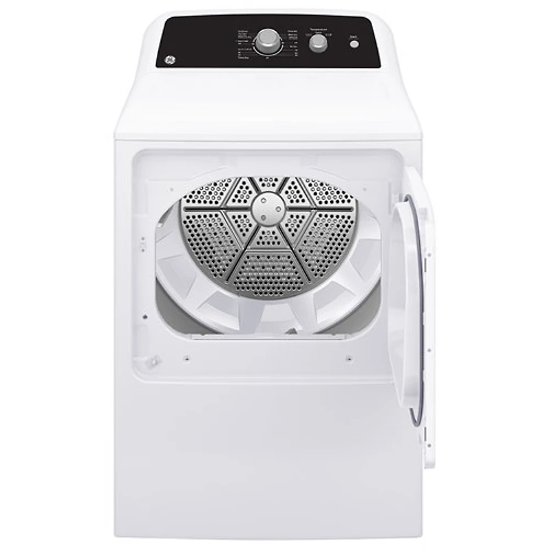 Sécheuse électrique de 6,2 pi³ de GE (GTX34EBMRWS) - Blanc