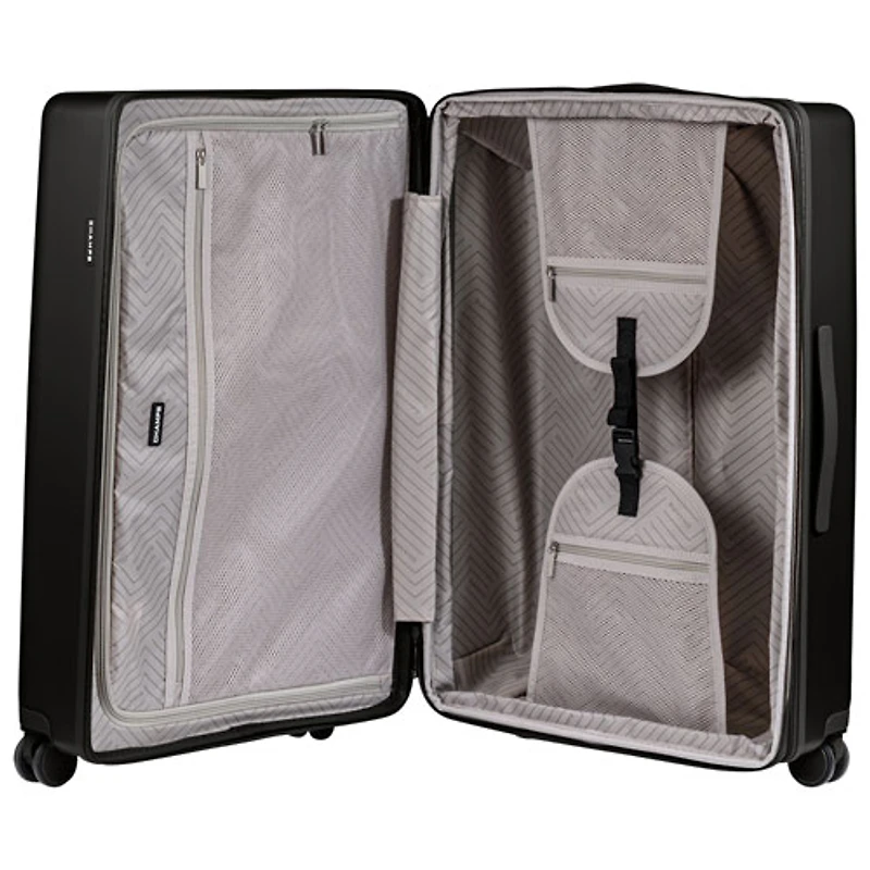 Champs Velora 3-Piece Hard Side Expandable Luggage Set - Black