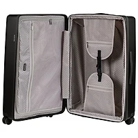 Champs Velora 3-Piece Hard Side Expandable Luggage Set - Black
