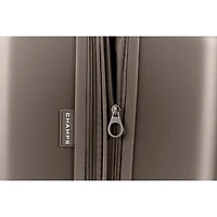 Champs Velora 3-Piece Hard Side Expandable Luggage Set - Grey - Only at Best Buy