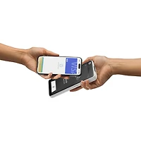 Square Handheld Portable Credit Card Machine - Mineral White
