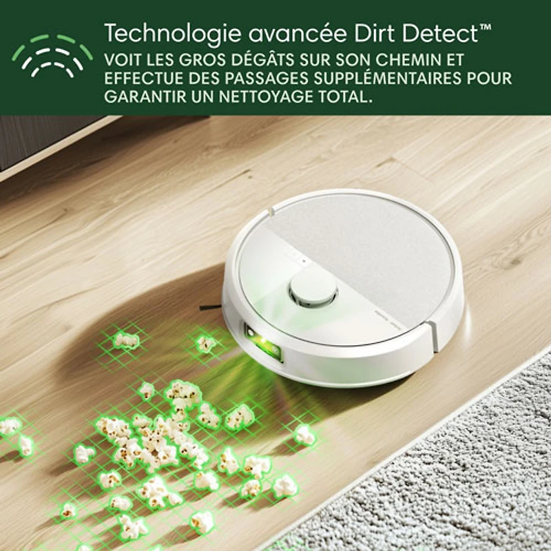 Aspirateur robot Roomba Max 705 Combo avec station AutoEmpty d'iRobot - Blanc