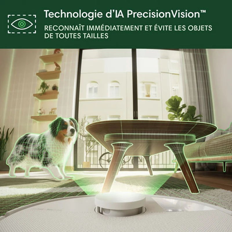 iRobot Roomba Plus 505 Combo Robot + AutoWash Dock Robot Vacuum - White