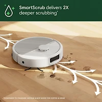 iRobot Roomba Plus 505 Combo Robot + AutoWash Dock Robot Vacuum - White