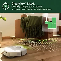 iRobot Roomba Plus 405 Combo Robot + AutoWash Dock Robot Vacuum - White