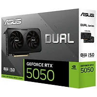 ASUS Dual GeForce RTX 5050 8GB GDDR6 Video Card