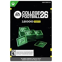 College Football 26 - 12,000 Points (Xbox Series X|S) - Digital Download