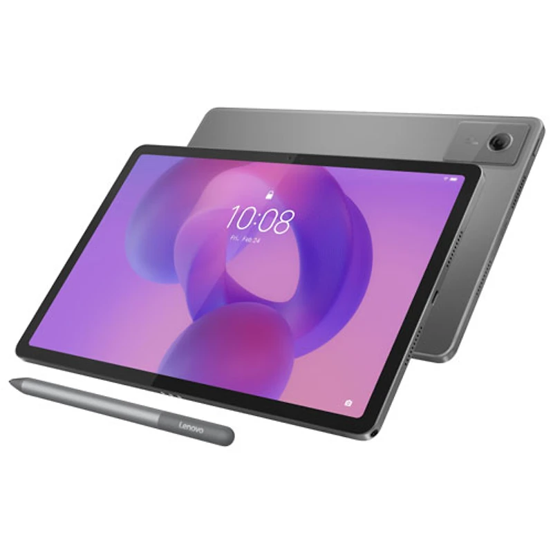 Lenovo Idea Tab 11" 128GB Android 15 Tablet with MediaTek Dimensity 6300 8-Core Processor with Case - Luna Grey