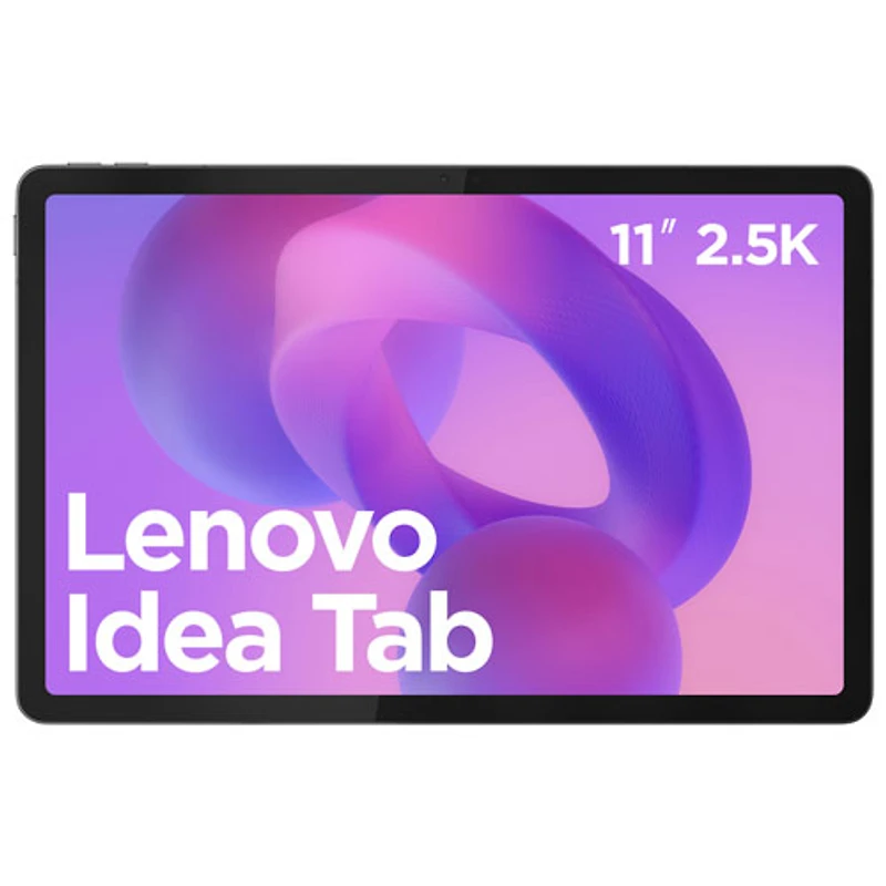 Lenovo Idea Tab 11" 128GB Android 15 Tablet with MediaTek Dimensity 6300 8-Core Processor with Case - Luna Grey