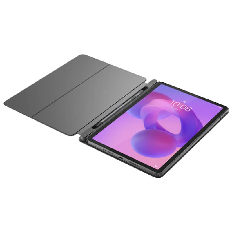 Lenovo Idea Tab 11" 128GB Android 15 Tablet with MediaTek Dimensity 6300 8-Core Processor with Case - Luna Grey