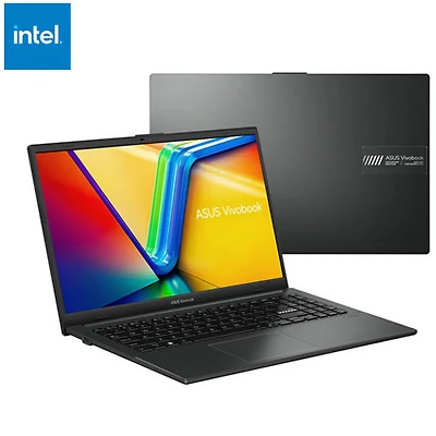 Portable Vivobook Go 15,6 po d'ASUS avec Microsoft 365 pendant 1 an (N100 d'Intel/128 Go/RAM 4 Go/UFS 128 Go/Windows 11 S)
