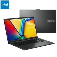Portable Vivobook Go 15,6 po d'ASUS avec Microsoft 365 pendant 1 an (N100 d'Intel/128 Go/RAM 4 Go/UFS 128 Go/Windows 11 S)