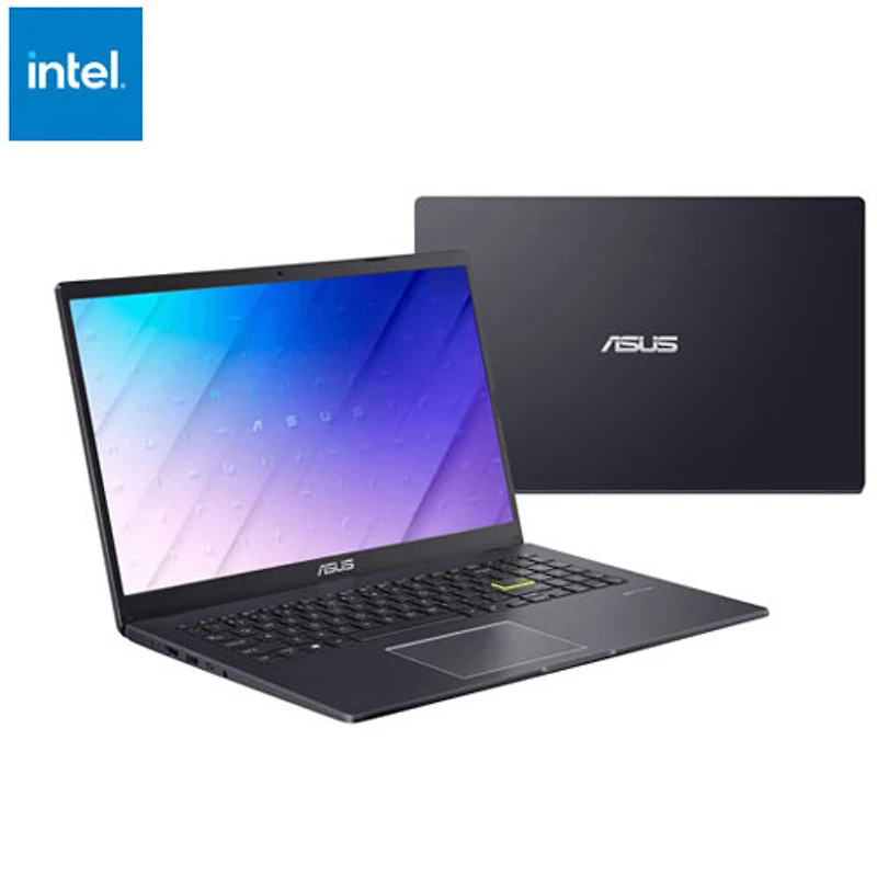Portable VivoBook Go 15,6 po d'ASUS, Microsoft 365 inclus pendant 1 an (Celeron N4500/mémoire vive de 4 Go/eMMC de 128 Go/Win 11 S)