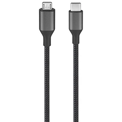 Insignia 1m (3.3 ft.) Micro USB to USB-C Cable - Only at Best Buy