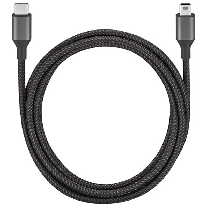 Câble USB-C à USB mini B de 2 m (6 pi) d'Insignia (NS-DCC2MB26-C) - Exclusivité Best Buy