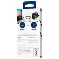 Insignia 2m (6 ft.) USB-C to USB Mini B Cable (NS-DCC2MB26-C) - Only at Best Buy