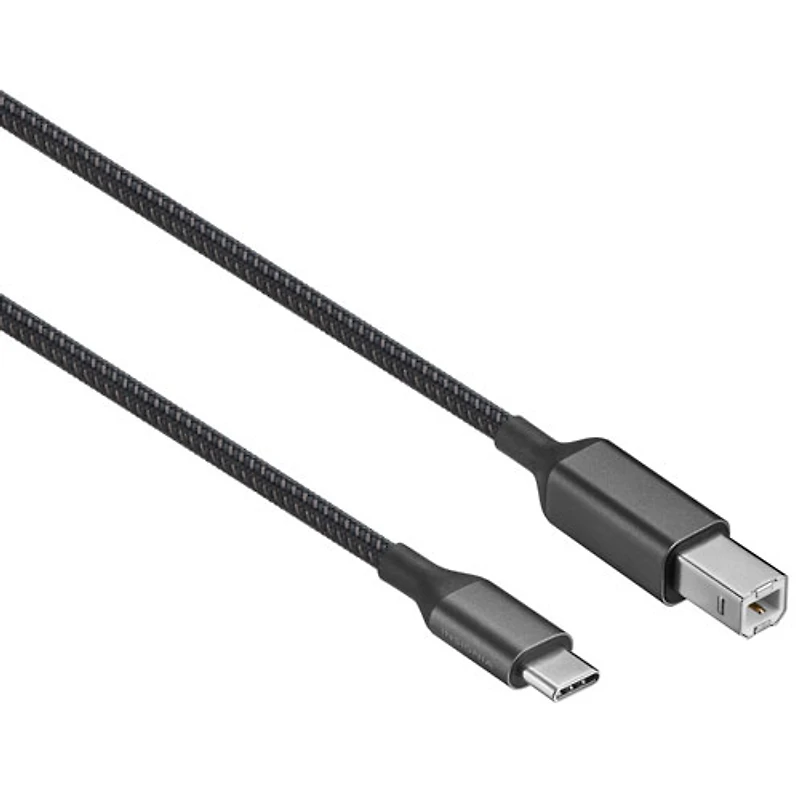 Insignia 0.91m (3 ft.) USB-B to USB-C Cable (NS-DCC2B26-C) - Only at Best Buy