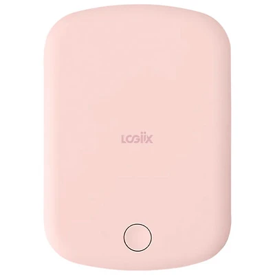 Logiix Vibrance Piston 5000 mAh 12W USB-C Power Bank with MagSafe - White