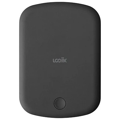 Chargeur portable USB-C 5000 mAh 12 W Vibrance Piston de Logiix avec MagSafe - Noir