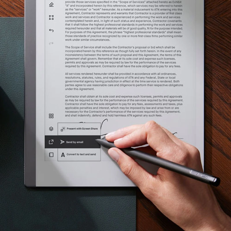 Tablette en papier électronique reMarkable 2 10,3 po 8 Go avec stylet Marker Plus - Noir
