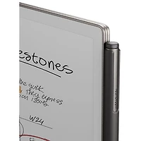 reMarkable Paper Pro 11.8" 64GB Paper Tablet with Marker Plus Pen & Leather Folio Case - Black