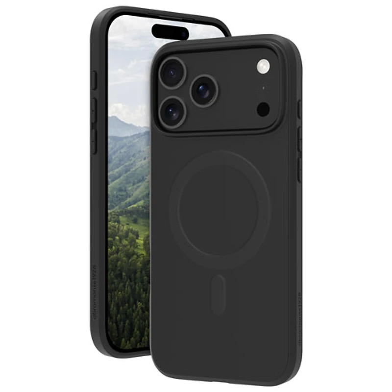 dbramante1928 Greenland Pro Fitted Soft Shell Case with MagSafe for iPhone 17 Pro Max - Black