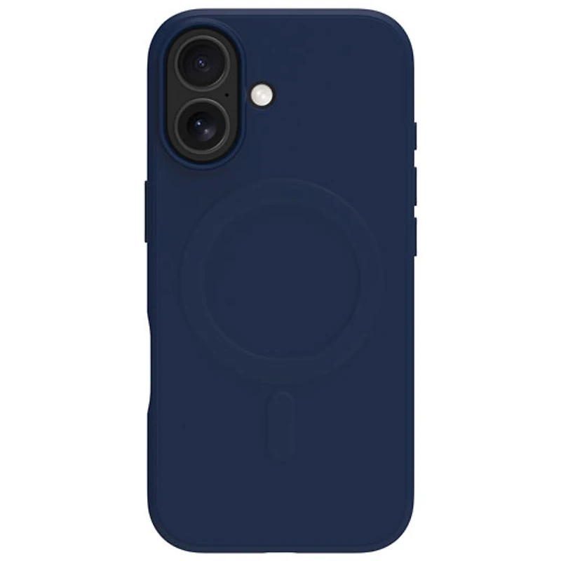 Étui souple ajusté Greenland Pro de Dbramante1928 avec MagSafe pour iPhone 17 - Bleu marine