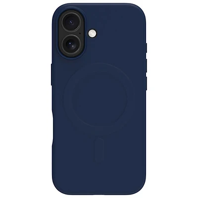 Étui souple ajusté Greenland Pro de Dbramante1928 avec MagSafe pour iPhone 17 - Bleu marine