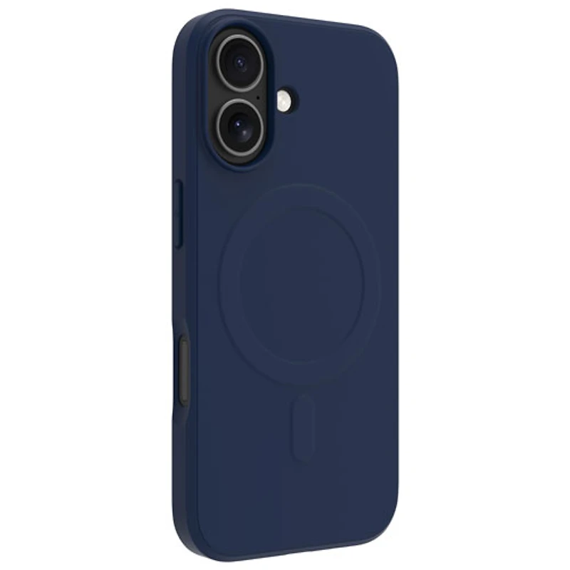 Étui souple ajusté Greenland Pro de Dbramante1928 avec MagSafe pour iPhone 17 - Bleu marine