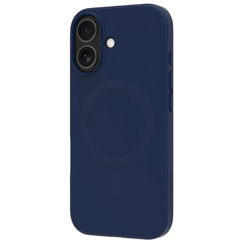 Étui souple ajusté Greenland Pro de Dbramante1928 avec MagSafe pour iPhone 17 - Bleu marine