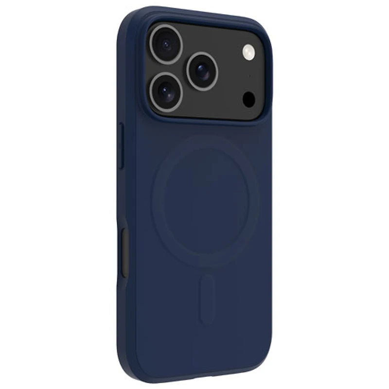 dbramante1928 Greenland Pro Fitted Soft Shell Case with MagSafe for iPhone 17 Pro - Navy