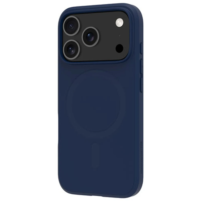 dbramante1928 Greenland Pro Fitted Soft Shell Case with MagSafe for iPhone 17 Pro - Navy