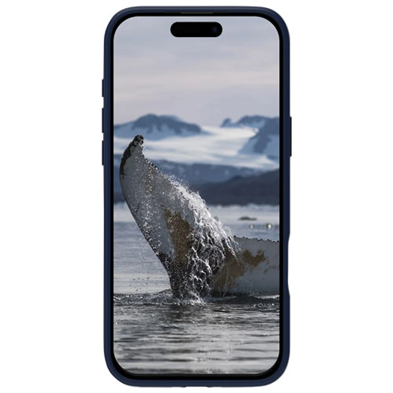 dbramante1928 Greenland Pro Fitted Soft Shell Case with MagSafe for iPhone 17 Pro Max - Navy