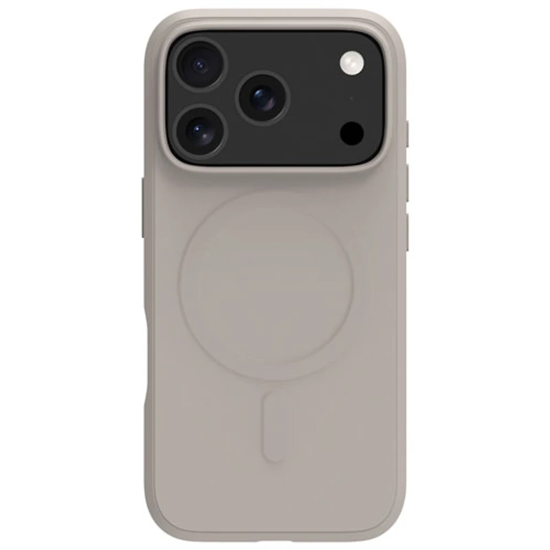 dbramante1928 Greenland Pro Fitted Soft Shell Case with MagSafe for iPhone 17 Pro - Stone