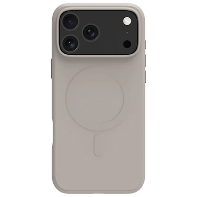 dbramante1928 Greenland Pro Fitted Soft Shell Case with MagSafe for iPhone 17 Pro Max - Stone