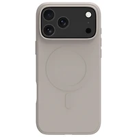 dbramante1928 Greenland Pro Fitted Soft Shell Case with MagSafe for iPhone 17 Pro Max - Stone