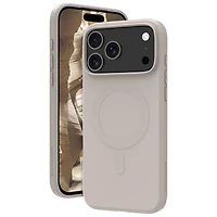 dbramante1928 Greenland Pro Fitted Soft Shell Case with MagSafe for iPhone 17 Pro Max - Stone