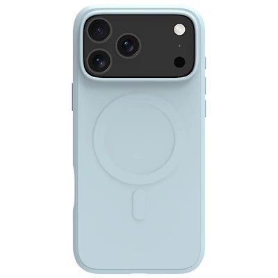 Étui souple ajusté Greenland Pro de Dbramante1928 avec MagSafe pour iPhone 17 Pro Max - Bleu glace