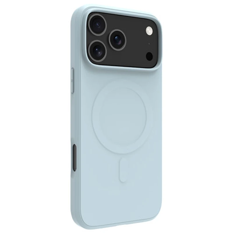 Étui souple ajusté Greenland Pro de Dbramante1928 avec MagSafe pour iPhone 17 Pro Max - Bleu glace