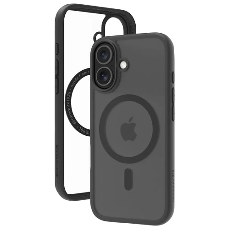 Étui rigide ajusté Grenen de Dbramante1928 avec MagSafe pour iPhone 17 - Noir