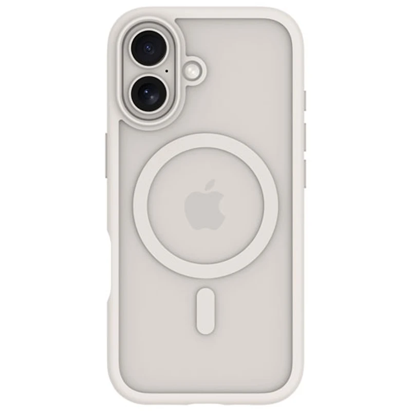 Étui rigide ajusté Grenen de Dbramante1928 avec MagSafe pour iPhone 17 - Blanc