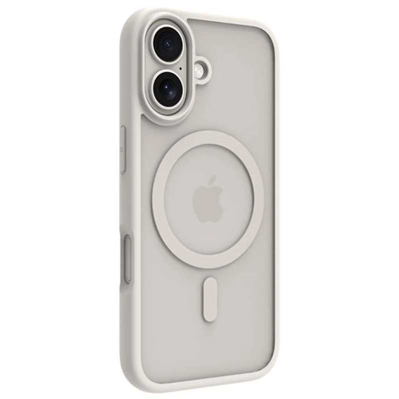 Étui rigide ajusté Grenen de Dbramante1928 avec MagSafe pour iPhone 17 - Blanc