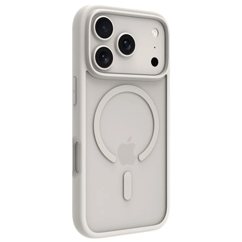 Étui rigide ajusté Grenen de Dbramante1928 avec MagSafe pour iPhone 17 Pro - Blanc