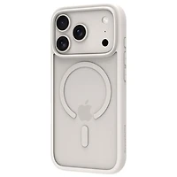 Étui rigide ajusté Grenen de Dbramante1928 avec MagSafe pour iPhone 17 Pro - Blanc