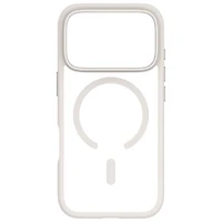 Étui rigide ajusté Grenen de Dbramante1928 avec MagSafe pour iPhone 17 Pro - Blanc