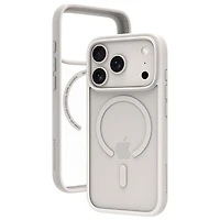 Étui rigide ajusté Grenen de Dbramante1928 avec MagSafe pour iPhone 17 Pro - Blanc