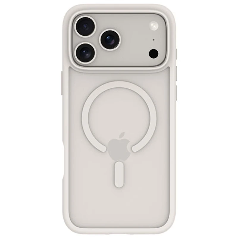 Étui rigide ajusté Grenen de Dbramante1928 avec MagSafe pour iPhone 17 Pro Max - Blanc
