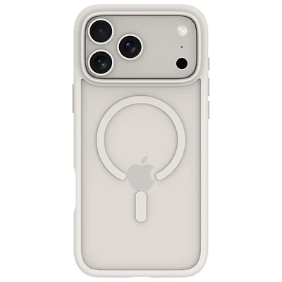 Étui rigide ajusté Grenen de Dbramante1928 avec MagSafe pour iPhone 17 Pro Max - Blanc